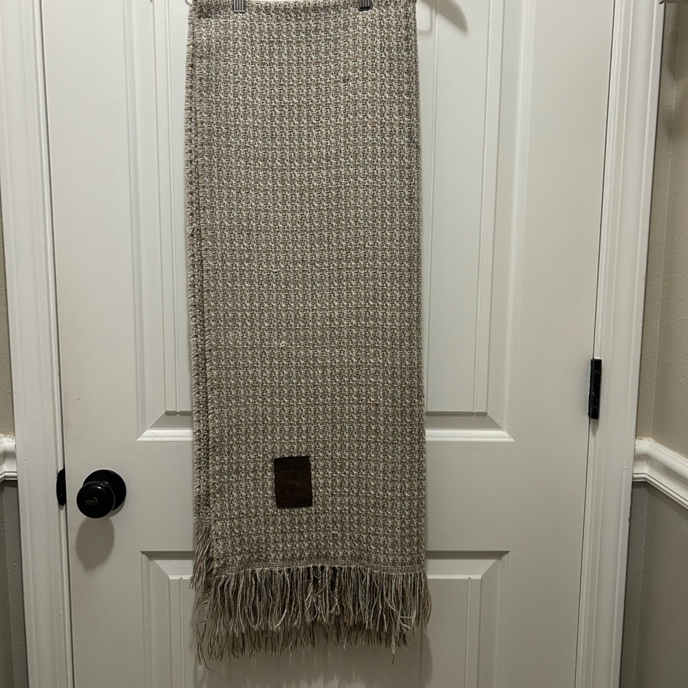 Beige Scarf shawl